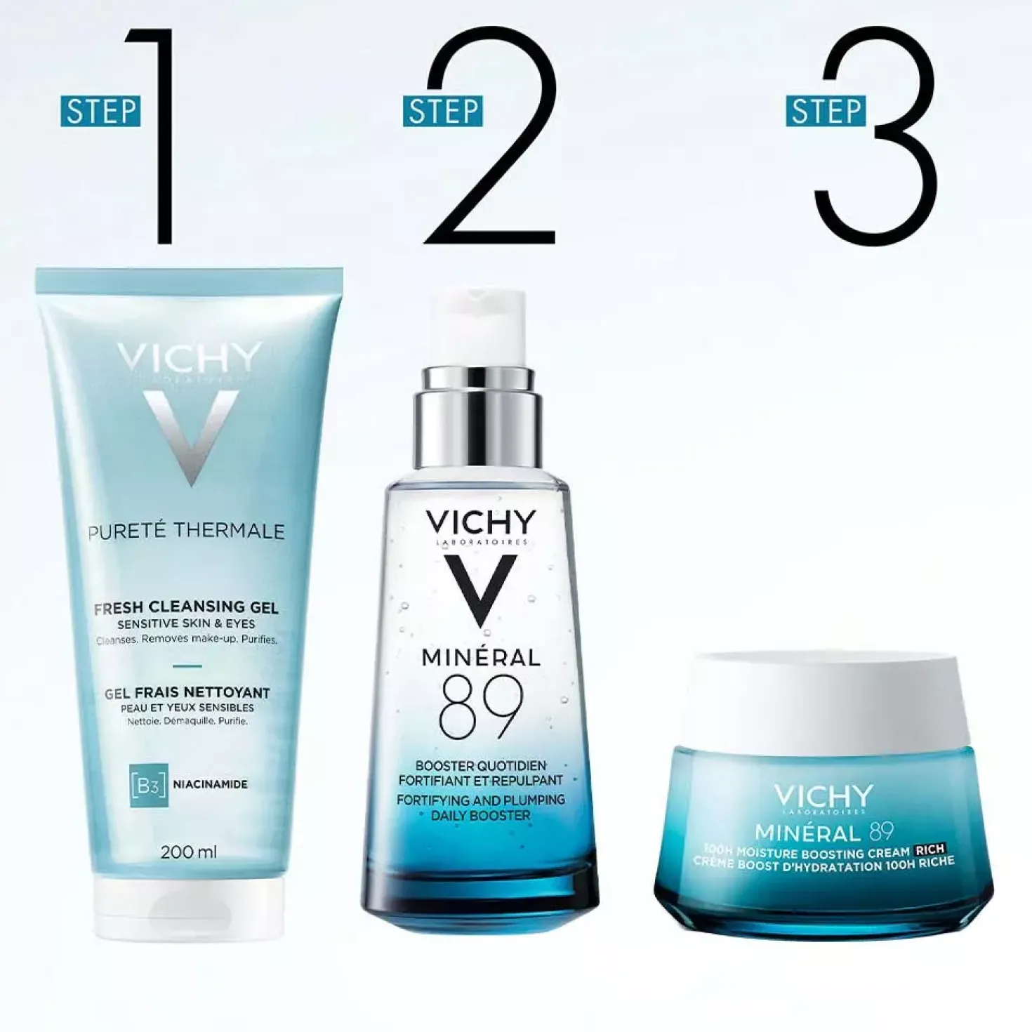 VICHYPureté Thermale Fresh Cleansing Gel 200 ml