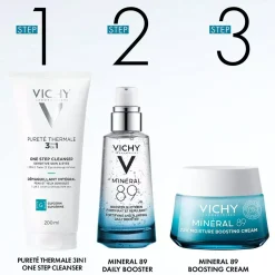 VICHYPureté Thermale 3-i-1 ansiktsrengöring 200 ml