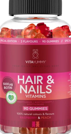 VitaYummy Raspberry & Peach 110 stk