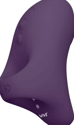 VIVEVIVE Hana Pulse Wave Finger Vibrator Purple
