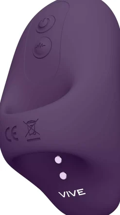 VIVEVIVE Hana Pulse Wave Finger Vibrator Purple