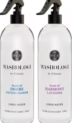 Washologi Linen Water Bundle Linen Water Harmony 750 ml & Linen Water Desire 750 ml