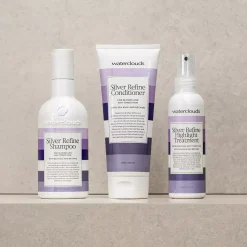WatercloudsSilver Refine Shampoo 250 ml & Conditioner 200 ml & Highlight Treatment 150 ml