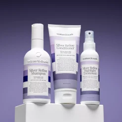 WatercloudsSilver Refine Shampoo 250 ml & Conditioner 200 ml & Highlight Treatment 150 ml