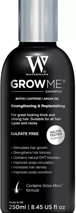 Watermans Grow Me Hair Growth Shampoo 250 ml