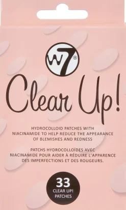 W7 Clear Up! Spot Stickers 33 pcs
