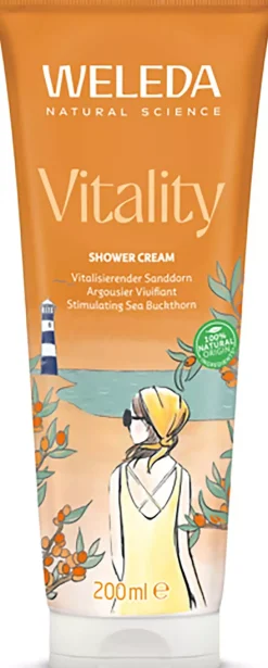 Weleda Vitality Shower Cream Sea Buckthorn 200 ml