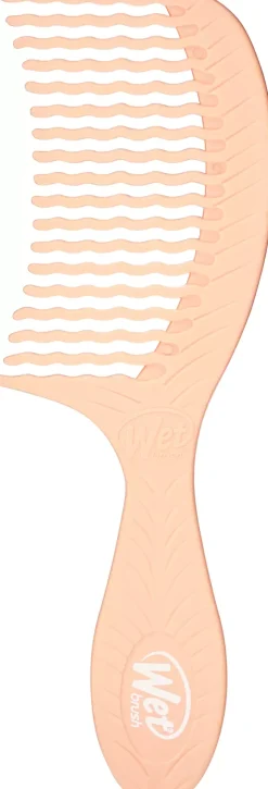 WetBrushGo Green Detangling Comb Coconut Oil