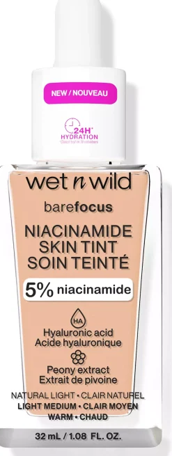 Wet n Wild Bare Focus Niacinamide Skin Tint Cream Beige