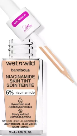 Wet n Wild Bare Focus Niacinamide Skin Tint Deep