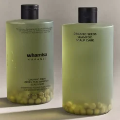 Whamisa Organic Seeds Green Peas Shampoo Scalp Care 450 ml