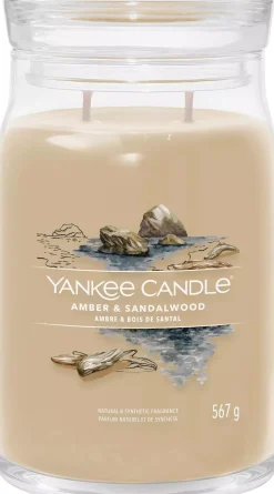 Yankee CandleAmber & Sandalwood Signature Jar Large