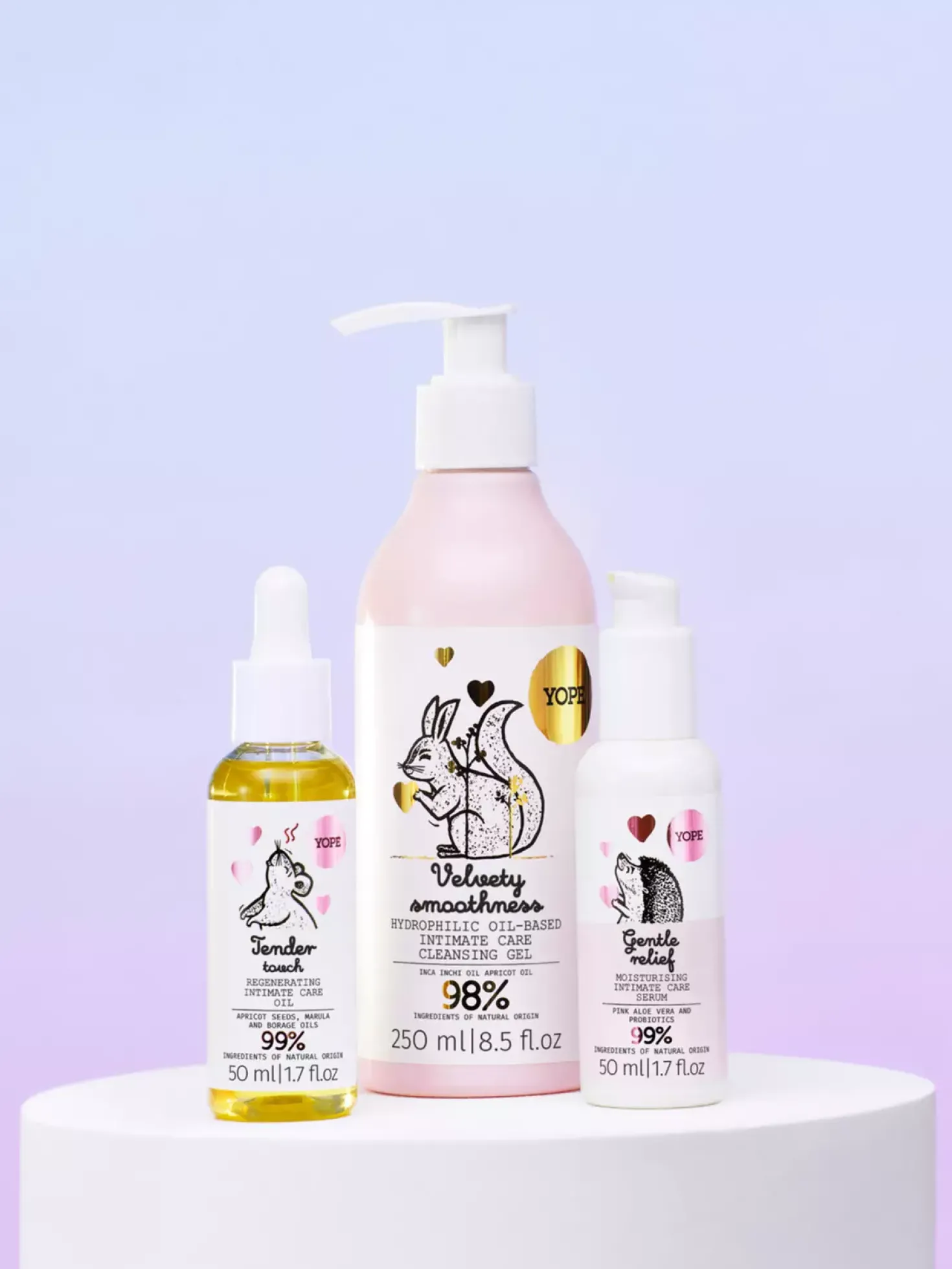 YOPEIntimate Care Hydrophilic Oil-Based Cleansing Gel 250 ml