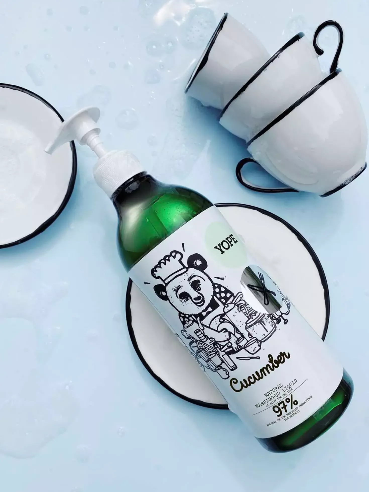 YOPEKitchen Natural Washing-Up Liquid Cucumber 750 ml
