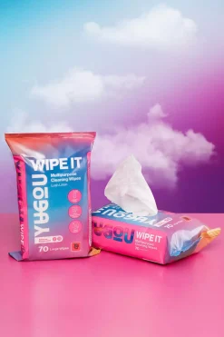 YUGOU WIPE IT Multipurpose Cleaning Wipes Lush Linen 70 stk